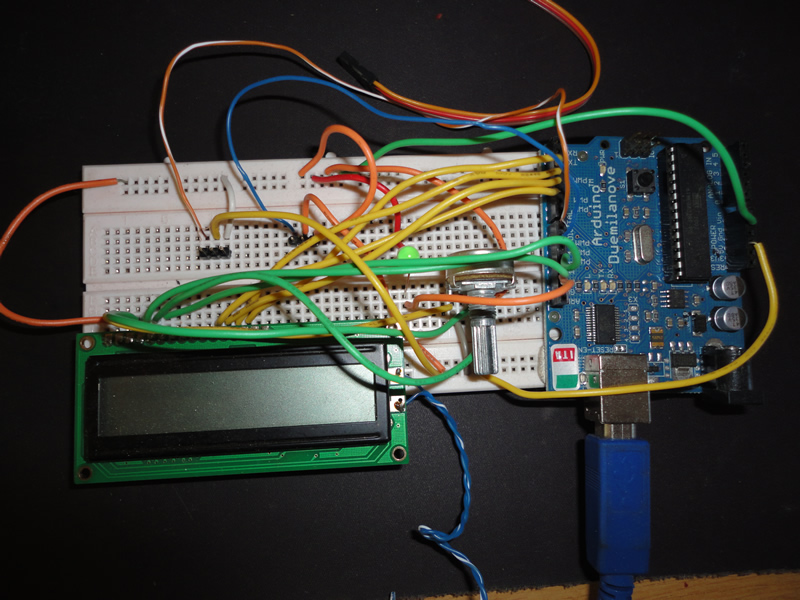 Arduino IPCam Circuit
