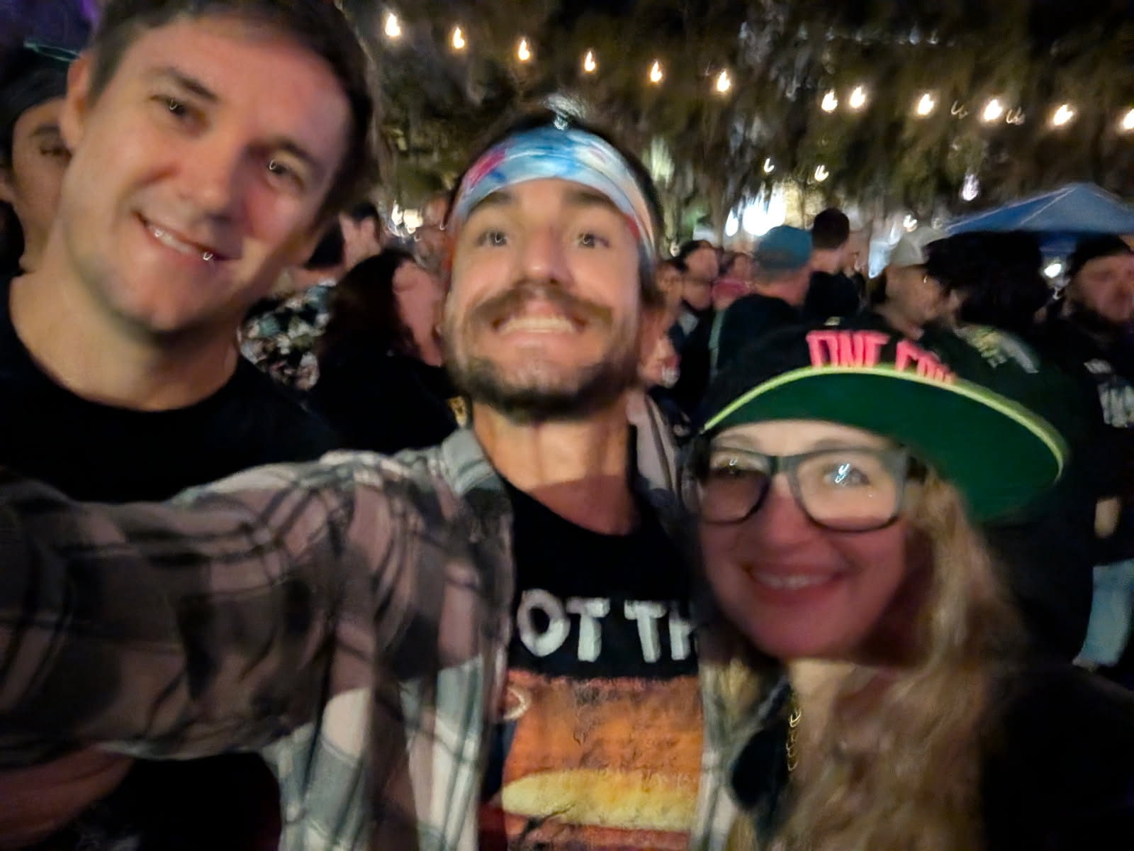 Andrew with friends at The Fest 24 in Gainesville.